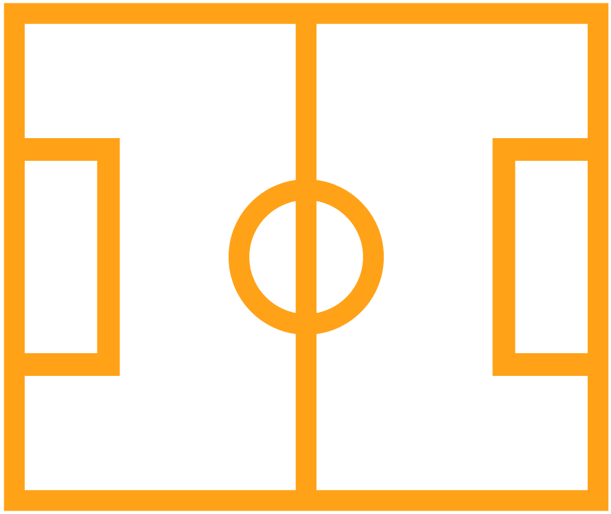 Football pitch icon