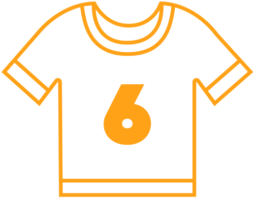 Play 5 a Side Website Number Bib6